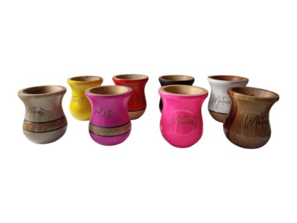 Mate madera Imbuia Colores